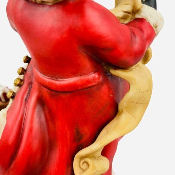 RETIRED Partylite Checking His List Santa Votive Tealight Holder Christmas Box - Picture 15 of 16